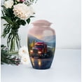 thumbnail image 5 of Truck Mountain Decorative Urn - Cremation Urns Burial - Funeral Urn Adult Ash Man - Funeral Earn For Ashes - Urns For Human Ashes Adult Male Burial- Size 10 Inch 1pcs, 5 of 5