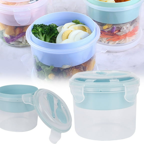 Food Storage Containers,Tumbler Set For Kitchen Portable Reusable Parfait Cups With Lids Yogurt Cup With Topping Cereal Or Oatmeal Container Leak Proof Breakfast On The Cups For Meal Pre Protio