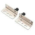 thumbnail image 1 of MYG 2pcs Pivot Hinges Silver Heavy Duty Concealed Shaft Door Hinges with Bushing, 1 of 8
