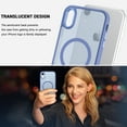 thumbnail image 2 of BENTOBEN Case for iPhone XR Compatible with Mag-Safe Translucent Matte Slim Shockproof Anti-Fingerprint Cover, 2 of 9