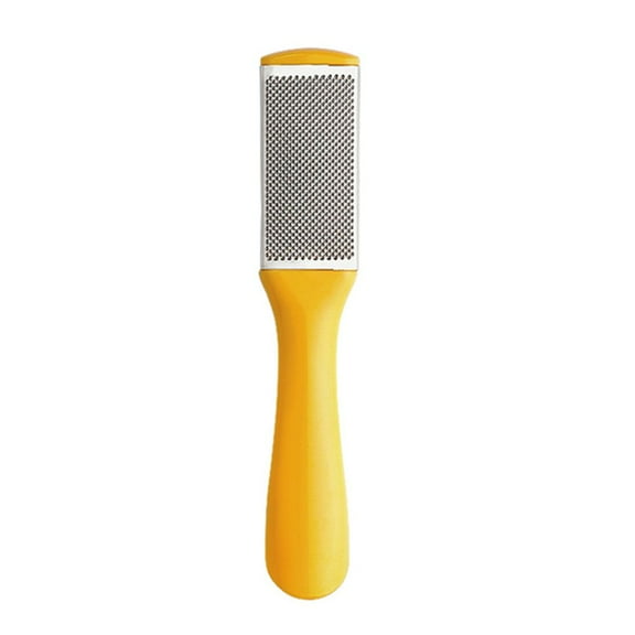 Remove Hard Skin Scraper Foot Grater Foot Care Foot File Callus Remover Colossal Foot Scrubber Stainless Steel YELLOW