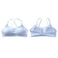 thumbnail image 3 of Big Girls Bras Teens Lightly Padded Training Bra Kids Sports Adjustable Comfortable and Breathability Bralette, 3 of 6
