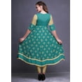 thumbnail image 4 of Bimba Printed Long Kurti For Women Anarkali Dress Indian Casual Top Tunic, 4 of 5