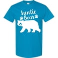 thumbnail image 3 of Inktastic Auntie Bear in White T-Shirt, 3 of 5