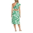 thumbnail image 2 of Tori Richard womens  Sun Block Thalia Linen-Blend Dress, s, White, 2 of 3