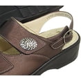 thumbnail image 3 of Fidelio Women's Hallux Fabia Bunion Relief Adjustable Sandal 33601 (Marrone) Wide Width (37 M) US 6-6.5, 3 of 3