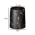 thumbnail image 4 of Cubo de basura abierto para cocina, sencillo, ligero y de lujo Negro 12L, 4 of 9