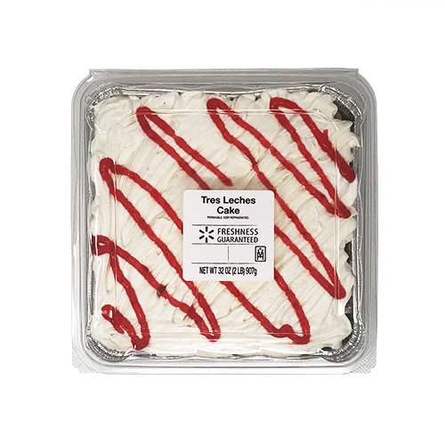 Freshness Guaranteed Tres Leches Cake 32 Oz Walmart Com