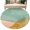 Ocean Teal Pink Yellow, variant on Summer Beach Round Area Rug 3Ft Washable Small Circle Rugs for Kitchen Entryway, Ocean Teal Pink Yellow Graident Non-Slip Carpet Floor Mats Indoor Outdoor Carpet Runner Aesthetic Home Decor