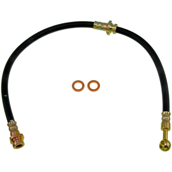 Dorman H380508 Rear Left Brake Hydraulic Hose for Specific Nissan Models Fits select: 1995-1999 NISSAN SENTRA, 1995-1998 NISSAN 200SX