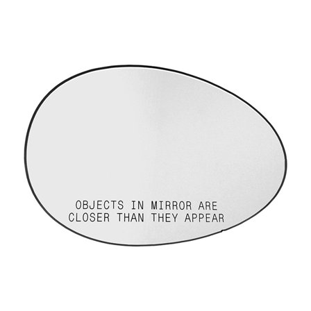 ECCPP Side View Mirror Glass Fit For 2014-2015 for Mini for Cooper 1.5L 2007-2015 for Mini for Cooper 1.6L 2014-2015 for Mini for Cooper 2.0L RH W/PLATE CHROME,CONVEX,HEATED OE:51162755630