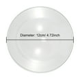 thumbnail image 3 of 2pcs Replacement Oil Warmer Dish Round Glass Dish Wax Melt Warmer Bowl Plate Lid Tray for Aroma Therapy Lamp Electric Lamps Oil, 3 of 12