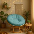 thumbnail image 2 of Replacement Papasan Cushion Cover 55 Inch - Waterproof, Tear-Resistant & Stylish - Fits Large Papasan Chair - Polka Dot Pattern, 2 of 7