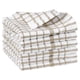 thumbnail image 1 of REGALWOVEN 100% toallas de cocina de algodón 6 paquetes, marrón, 1 of 6
