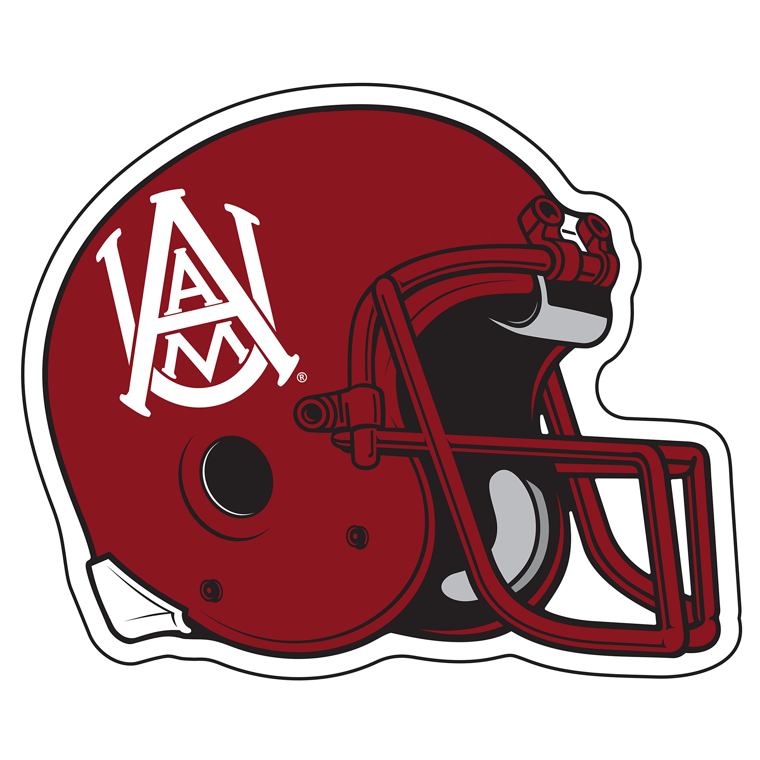 Alabama A&M Decal (REF AAMU HELMET DECAL 4" (4"), 4 in)