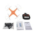 thumbnail image 3 of WonderPlay 2.4G 6CH R/C Drone with HD Camera & Real-time Transmission Adult 13+ - Orange, 3 of 3