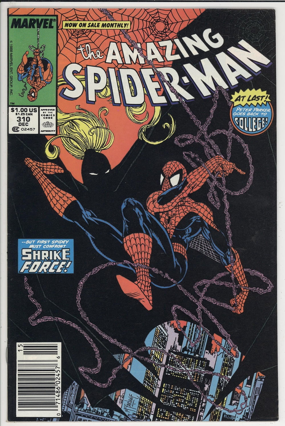 Cover of The Amazing Spider-Man #310