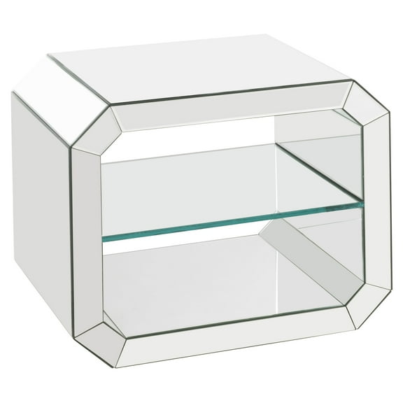 ACME Dominic Rectangular Accent Table in Mirrored