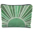 thumbnail image 1 of Bolsa de maquillaje RYYCDOI de lino impermeable de 25 x 19 cm, 1 of 6