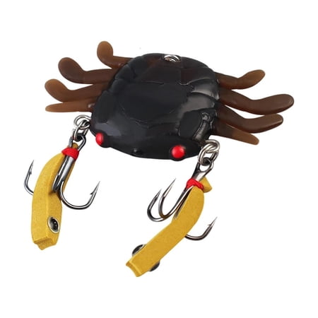 YIGSECU Swimbait Floating Crabs Lure Sea Fishing Tackle Squid Fishing Equipment