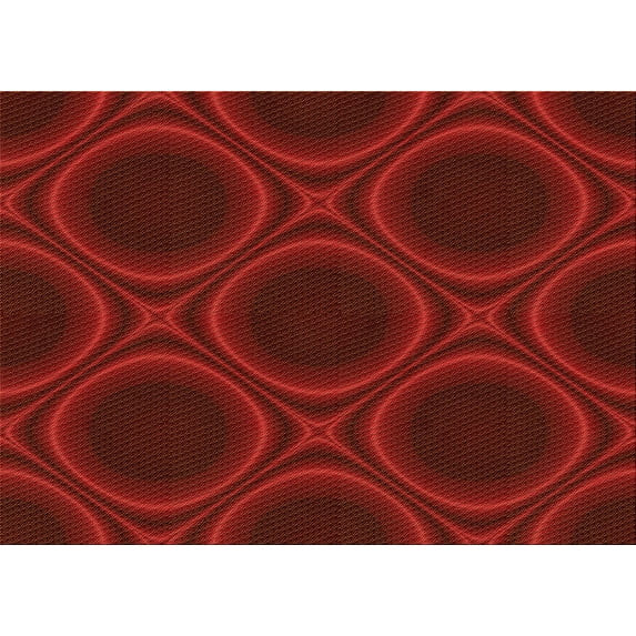 Ahgly Company Machine Washable Indoor Rectangle Transitional Cranberry Red Area Rugs, 2' x 3'