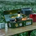 thumbnail image 2 of Outdoor Tools Storage Box Portable Camping Picnic Hand Box Metal Tools Storage Box with Handle Sundries Storage Box, 2 of 5