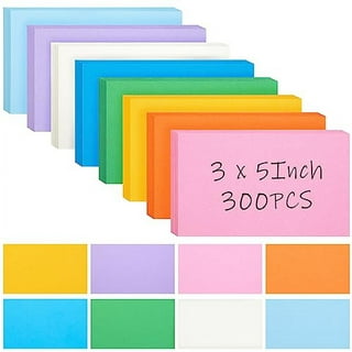  Ruled Index Cards Pastel Colored Index Flash Cards Note Cards  for Studying, Home and Office Flashcards, 3 X 5 Inch, 180-Count : Office  Products