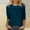 Navy, variant on ALLLIST Spring Tops for Women 2024 Black 3/4 Sleeve Crew Neck Striped T-Shirts Casual Ladies Tops and Blouses