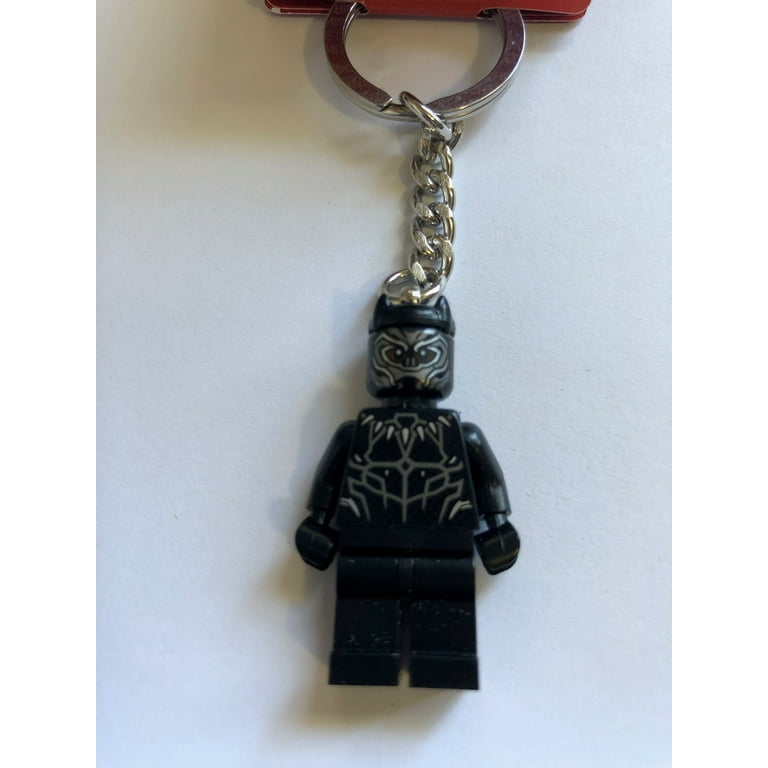 Black panther lego keychain hotsell