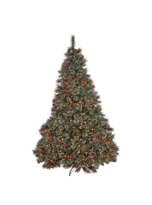 Unlit Christmas Trees