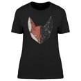 thumbnail image 1 of Fox Polygon Outline T-Shirt Women -Image by Shutterstock, Female Large, 1 of 2