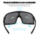 thumbnail image 2 of Sywqhk Bicicleta de montaña Ciclismo Gafas de sol Deportes Gafas de protección UV (Negro) Sywqhk Alta Calidad, 2 of 9