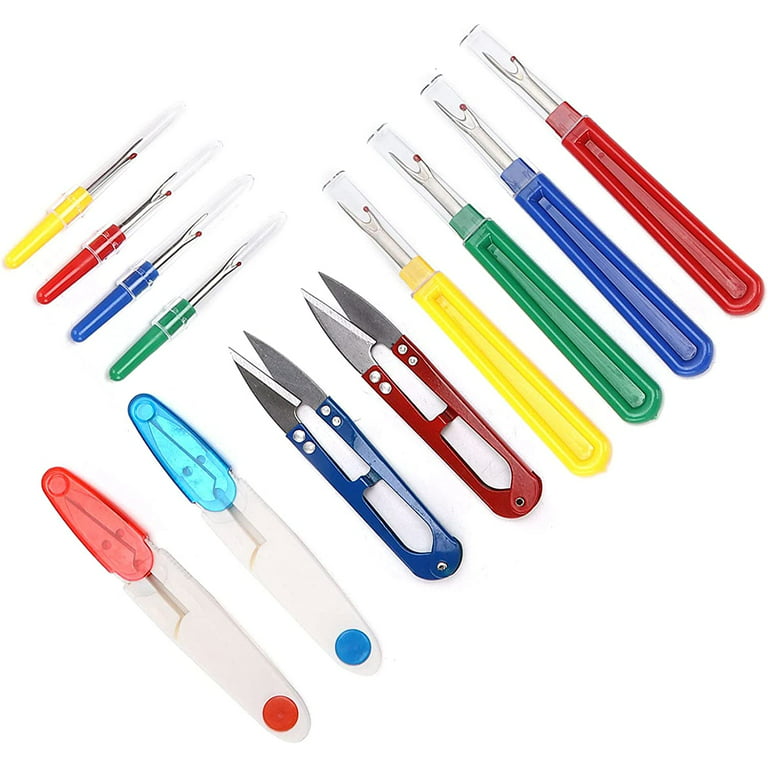 Stitch Remover Tool, Seam Ripper Kit Portable Plastic Handle Stitch Remover  Sewing Tools Sewing Kit for Household 