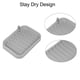 thumbnail image 3 of Jabonera, Mantiene el Jabón Seco, Almacenamiento de Limpieza de Jabón, para el Hogar Baño Cocina, Silicona, Gris CARACTERÍSTICAS:, 3 of 5