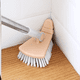 thumbnail image 1 of Cepillo de piso triangular para baño, cepillo de cerdas de mango largo para limpieza de baldosas, cepillo de baño para cocina y hogar, cepillo flexible, 1 of 2