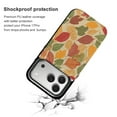 thumbnail image 2 of Autumn Leaves Colorful Pattern Design Leather Wallet Case for iPhone 15 Pro Wallet Case Card Holder Flip, 2 of 8