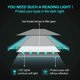 thumbnail image 3 of Libro luz LED lampara de lectura rechargable, Clip Luz de lectura con brillo ajustable, 3 of 5