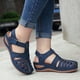 thumbnail image 2 of Sandalias de estilo bohemio para Mujer, zapatos de gladiador con tacón, cuñas elegantes, Verano, 2 of 5