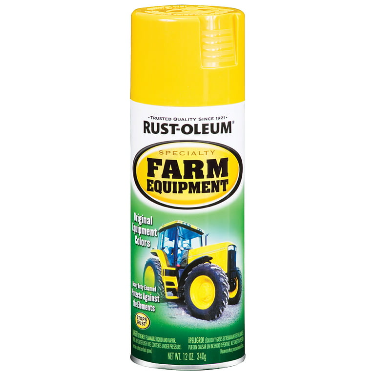 Rust-Oleum Gloss J. D. Green Spray Paint (NET WT. 12-oz) in the Spray Paint  department at