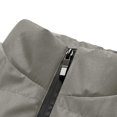 thumbnail image 6 of MELDVDIB Mens Zipper Puffer Vest Coats Fall Winter Sleeveless Jackets Warm Padded Solid Color Light Weight Outwear with Pockets, 6 of 8