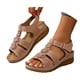 thumbnail image 2 of WILLBEST Sandalias De Plataforma Para Mujer, Informales, Transpirables, Con Tacón De Cuña, Cómodas, Para Uso Diario Con Suela, 2 of 4