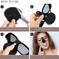 thumbnail image 3 of 5pcs Outdoor UV Cut Eye Patch Nose Sunscreen Nose Protector Sunscreen Face Protector Anti Sun for S, 3 of 5