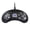 Black, variant on Joernso Wired Gamepad Plug And Play 6 Key Layout Disc Direction Button Acceleration Ergonomic No Delay Game Joystick for Console 16bit