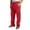 Red, variant on Men's Athletic Running Pants with Secure Lace-Up Design and Roomy Wide Leg Comfortable Fit for Pants Mens Fashion Joggers Sports Pants Trousers Mens Long Pants