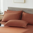 thumbnail image 7 of Davulos Twin Comforter Set Orange Bed in a Bag Twin Size 5 Pieces, Luxury Soft Bed Set for All Seasons, Bedding Set with Down Alternative Comforter, Sheets, Pillowcases & Shams, 7 of 7