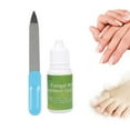 thumbnail image 4 of Justharion 10ml Nail Fungus Liquid Set Nail Fluid Cotton Stick and File Set, 4 of 7