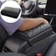 thumbnail image 4 of Accesorios universales para el interior del automóvil, alfombrilla de cubierta de cuero PU antideslizante resistente a los arañazos, almohadilla cómod Soledad Cojín de reposabrazos de coche, 4 of 9