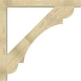 thumbnail image 3 of Ekena Millwork 4"W x 48"D x 48"H Olympic Block Rough Sawn Bracket, Douglas Fir, 3 of 4