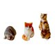 thumbnail image 4 of 3 figuras de a escala 1/64, minifiguras de , simulación de colección, gatitos de resina en diferentes poses para manualidades y adornos del Estilo A, 4 of 8