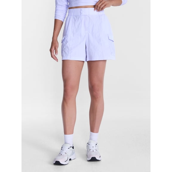 Avia Women's Ripstop Shorts, 4'' Inseam, Sizes XS-XXXL